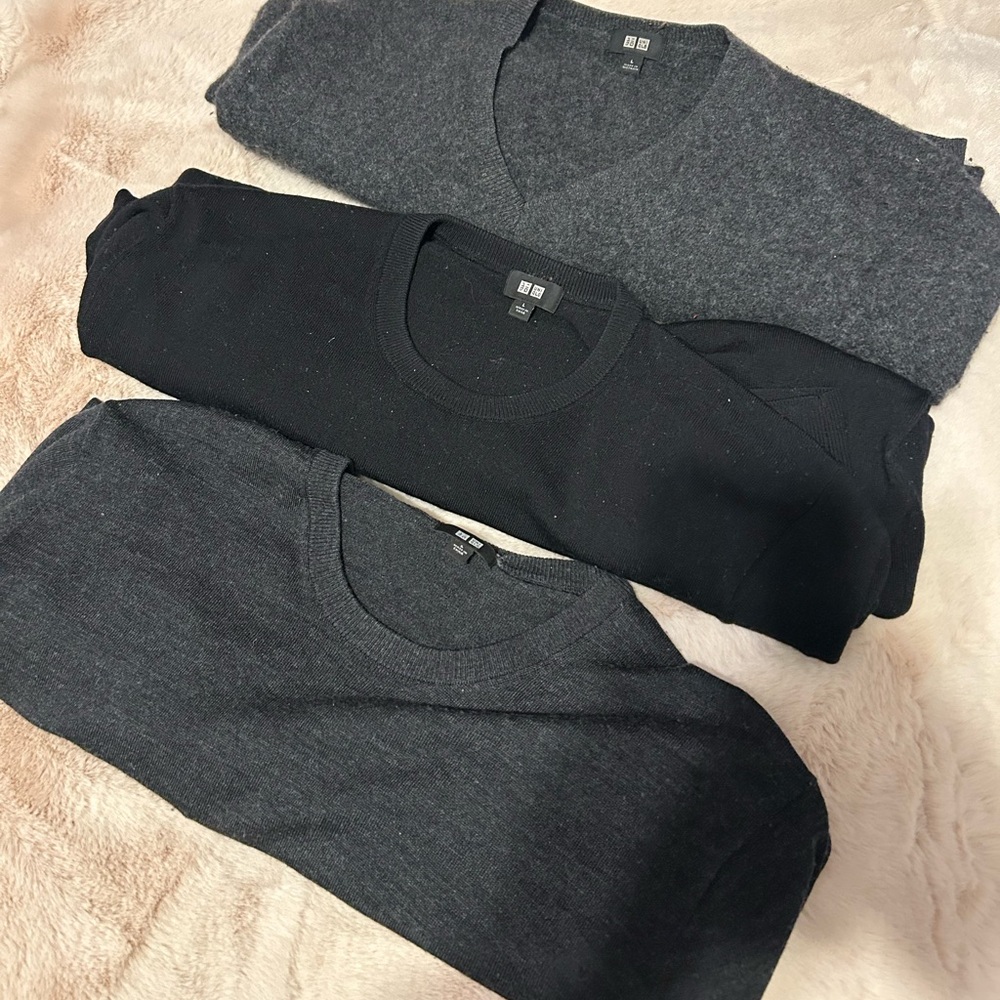 Sweater bundle (x3)! Uniqlo